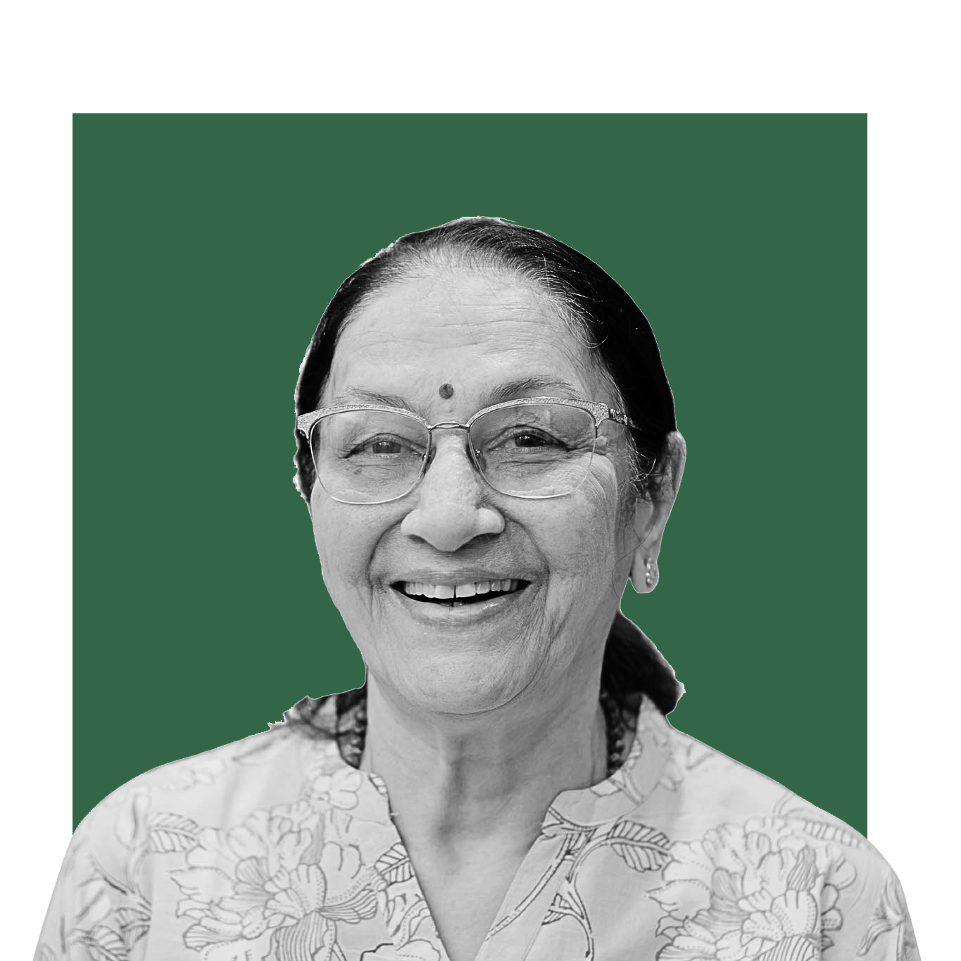 Portrait of Ulhasben Zaveri